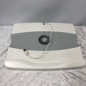 BELKIN COOLING LAPTOP STAND WITH USB CORD IN WHITE